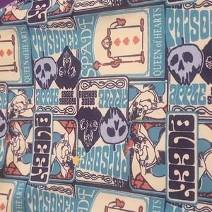 LuLaRoe Disney Queen of Hearts One Size Leggings